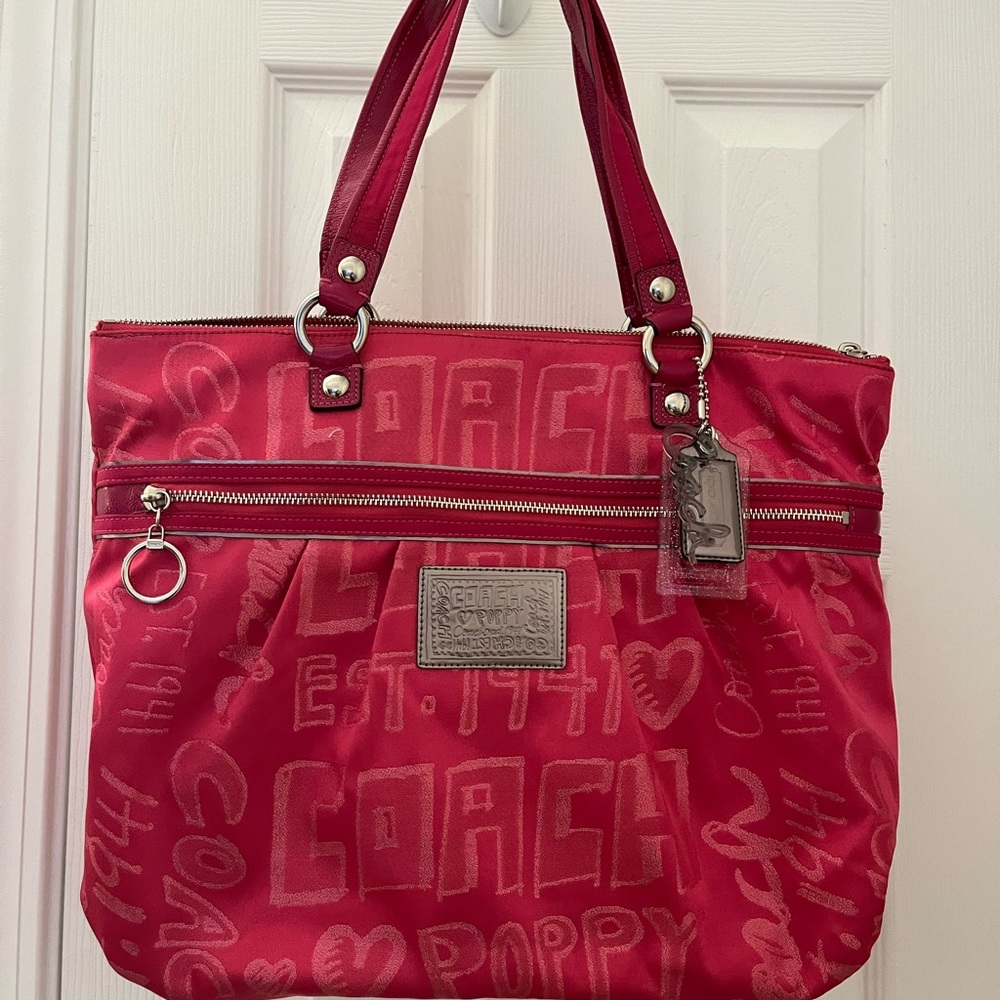 Coach large tote bag.